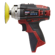 Sealey Cordless Polisher Buffer 12V 71mm Variable Speed Li-ion Body Only Sealey  - Dynamic Drive