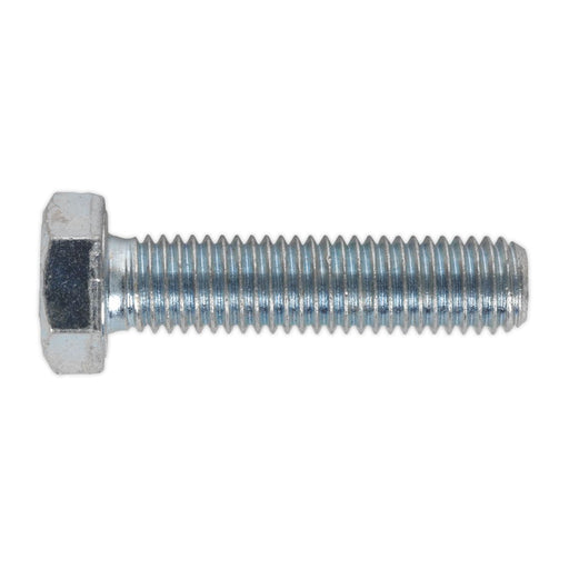 Sealey HT Setscrew M12 x 50mm 8.8 Zinc Pack of 25 SS1250 Sealey - Dynamic Drive