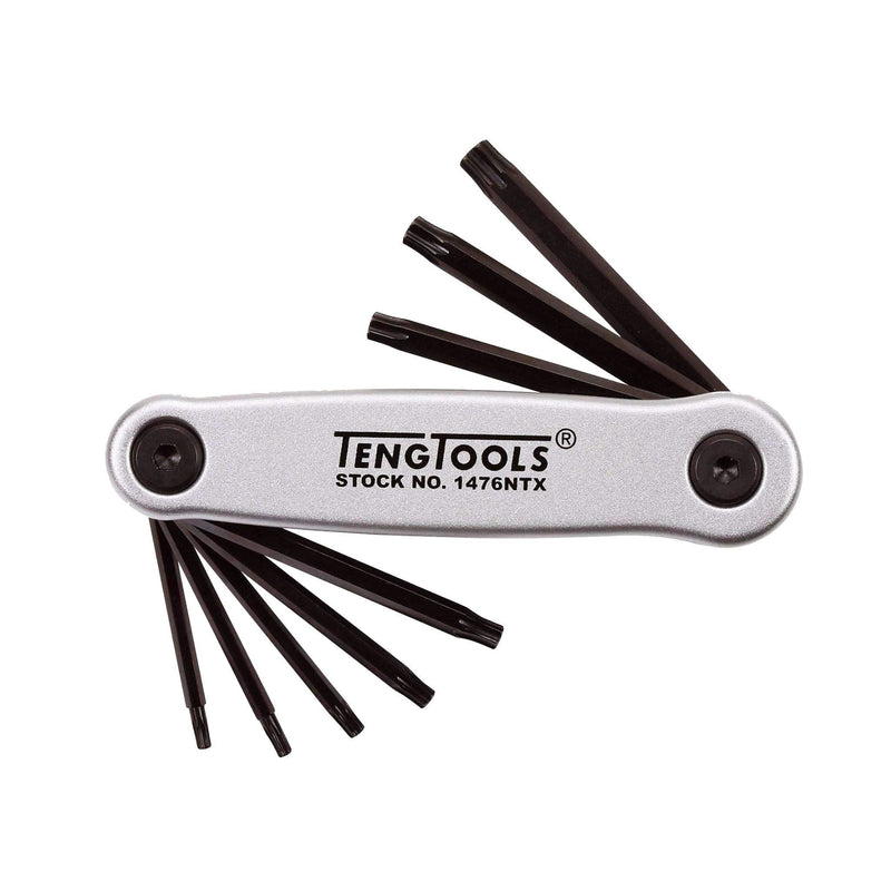 Teng Tools Folding TX Key Set 8 Pieces Teng Tools - Dynamic Drive