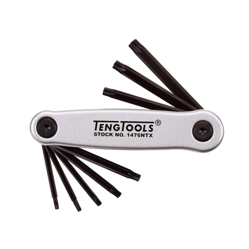 Teng Tools Folding TX Key Set 8 Pieces Teng Tools - Dynamic Drive