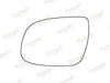 Summit Stick-On Standard Mirror Glass fits Kia Ceed 16 on LHS Summit - Dynamic Drive