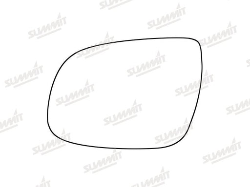 Summit Stick-On Standard Mirror Glass fits Kia Ceed 16 on LHS Summit - Dynamic Drive