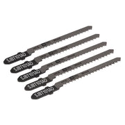 Sealey Jigsaw Blade Hard Wood 83mm 18tpi Pack of 5 SJBT101AO Sealey - Dynamic Drive