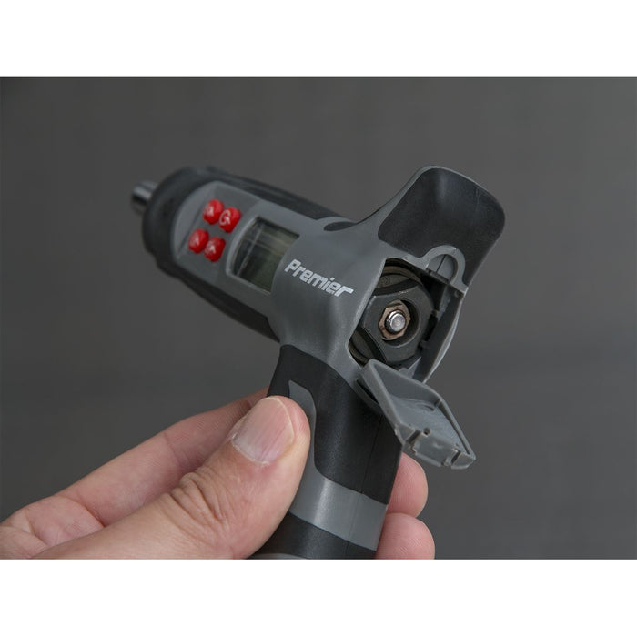 Sealey Premier Digital Torque Screwdriver 1/4" Hex 0-20Nm T-Handle 170mm Sealey  - Dynamic Drive