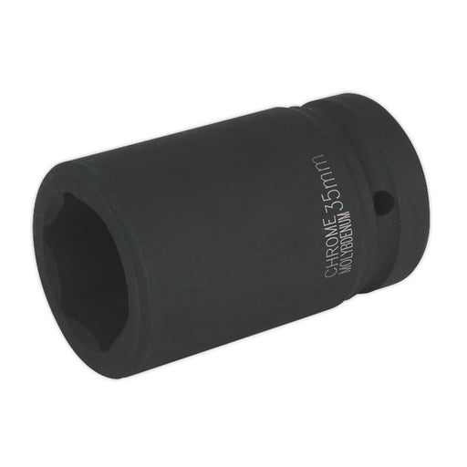 Sealey Impact Socket 35mm Deep 1"Sq Drive IS135D Sealey - Dynamic Drive
