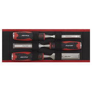 Sealey Hammer-Thru Wood Chisel 3pc Set AK9238 Sealey - Dynamic Drive