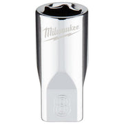 Milwaukee 1/4 Drive Socket Metric Standard 8mm 4932478316 Milwaukee - Dynamic Drive