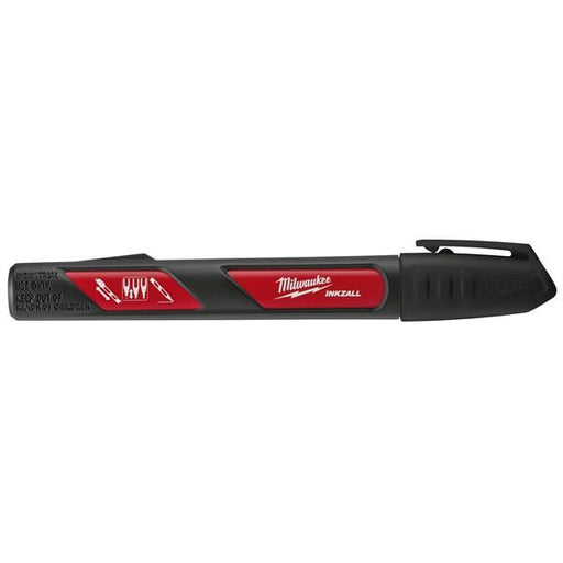 Milwaukee Inkzall Liquid Paint Marker Black Milwaukee - Dynamic Drive