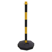Sealey Post with Base - Black/Yellow BYPB01 Sealey - Dynamic Drive