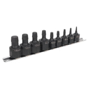 Sealey Damaged Stud Bolt Remover Extraction Socket Set 2-14mm 3/8" & 1/2" Drive Sealey  - Dynamic Drive