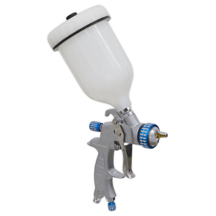 Sealey SP Gravity Feed Spray Gun 1.4mm Set-Up SP01 Sealey - Dynamic Drive