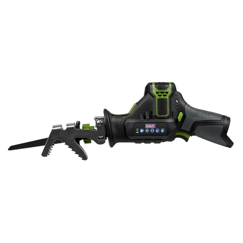 Sealey Cordless Reciprocating Saw Kit 10.8V 2Ah SV10.8 Series CP108VRS Sealey - Dynamic Drive