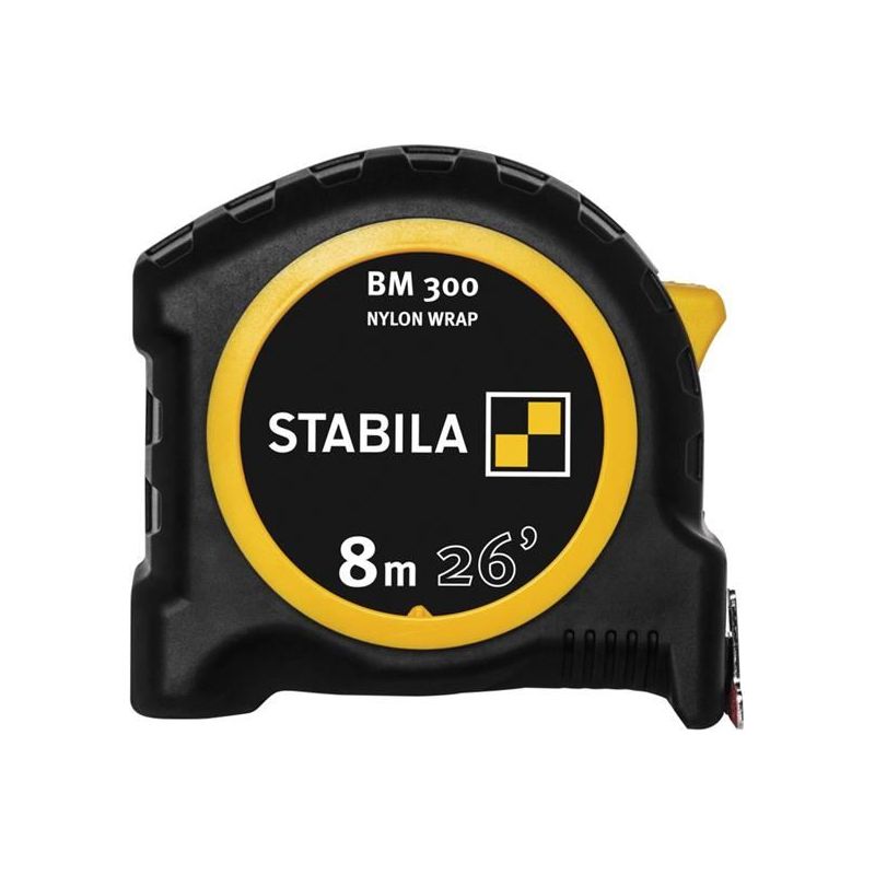 Stabila BM 300 Robust Pocket Tape 8m/26ft (Width 27mm) Stabila - Dynamic Drive