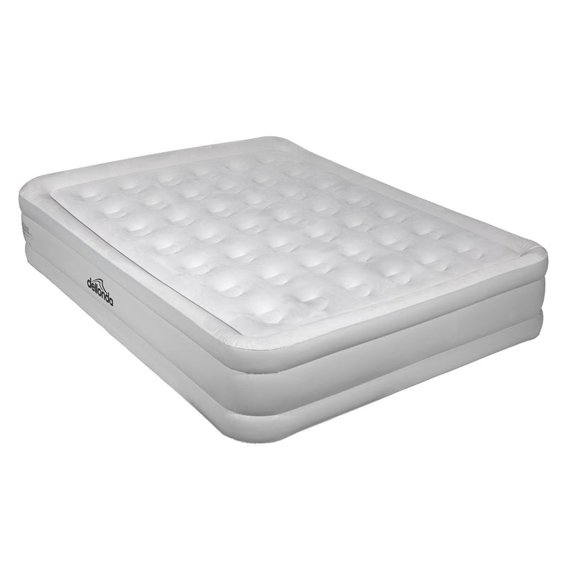 Dellonda Raised Air Bed with Removable Electric Pump & Storage Bag - Queen Dellonda - Dynamic Drive