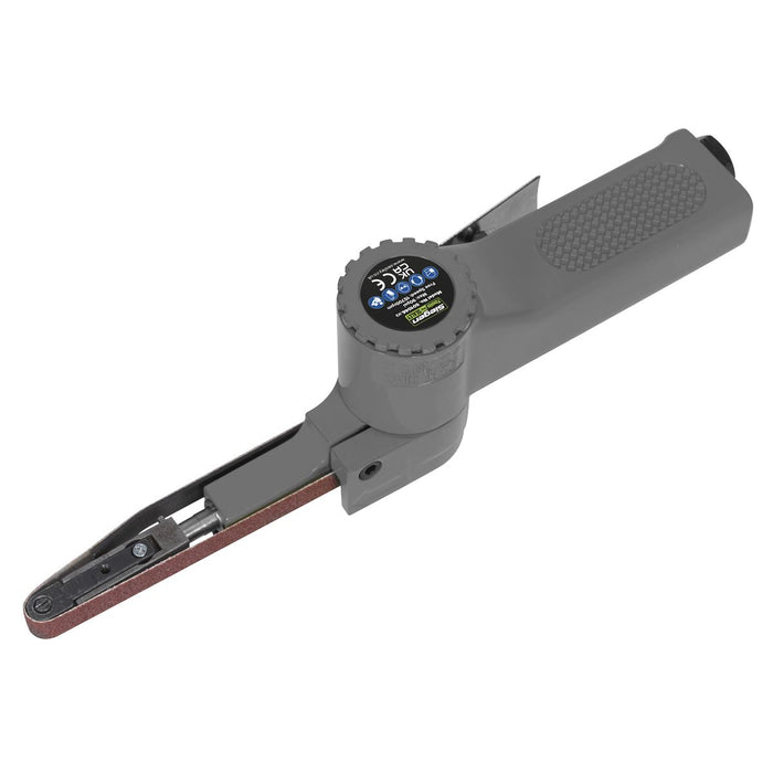 Siegen by Sealey Air Belt Sander 10 x 330mm Sanding Tool Power File 1/4" BSP Siegen by Sealey  - Dynamic Drive