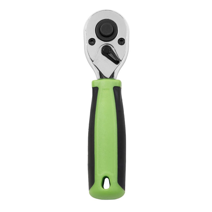 Siegen Siegen Stubby Ratchet Wrench with Flip Reverse 1/4"Sq Drive S01258 Siegen - Dynamic Drive