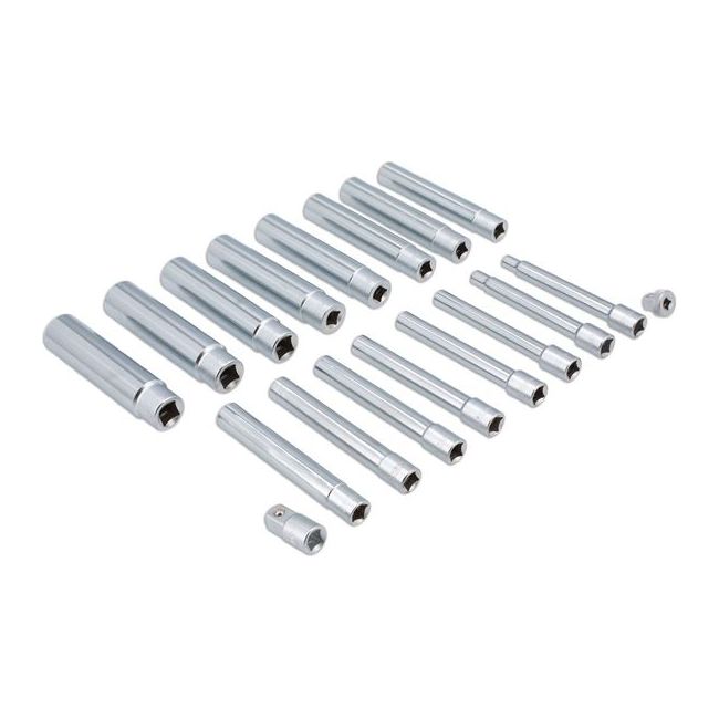 Laser Extra Deep Master Socket Set 18pc 8420 Laser - Dynamic Drive