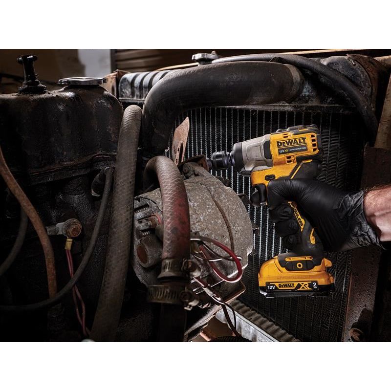 Dewalt Power Tools DCF902D2 XR Brushless Sub-Compact 3/8in Impact Wrench 12V 2 x 2.0Ah Li-ion DeWALT Power Tools - Dynamic Drive