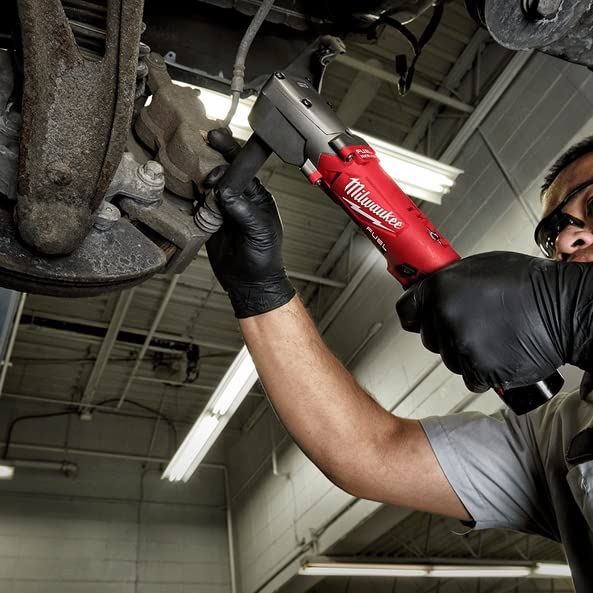 Milwaukee M12 FUEL 3/8in. right angle impact wrench with friction ring Milwaukee - Dynamic Drive
