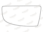 Summit Stick-On Commercial Lower Blind-Spot Mirror Glass fits Ford Transit LHS Summit - Dynamic Drive