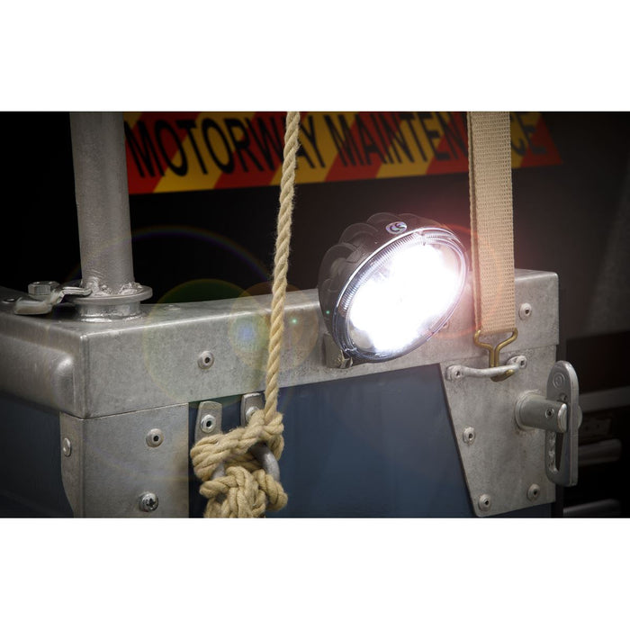 Sealey Round Worklight with Mounting Bracket 12W LED LED1R Sealey  - Dynamic Drive