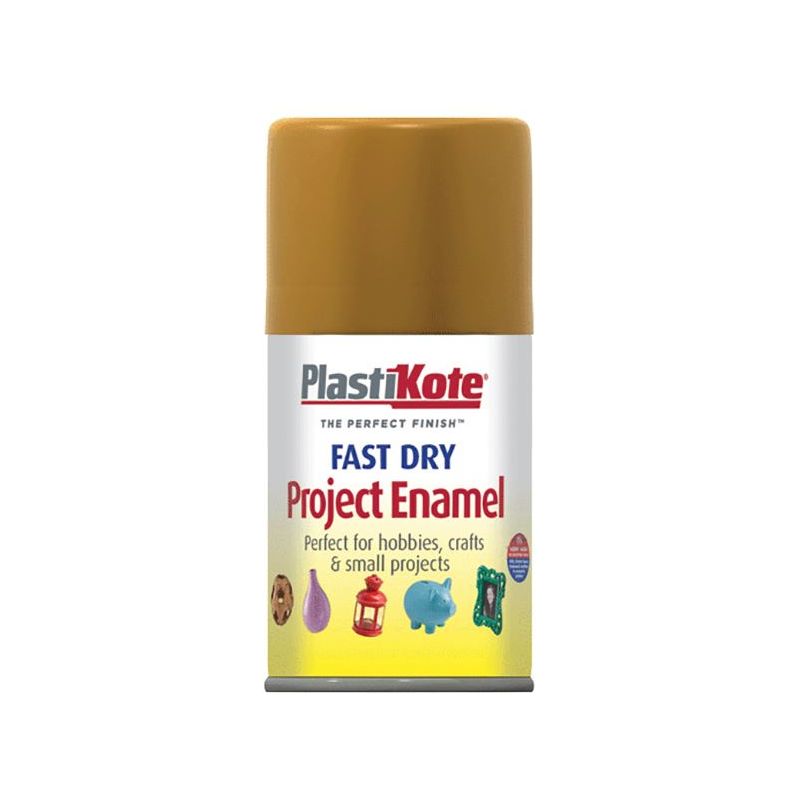 Plastikote Fast Dry Enamel Aerosol Copper 100ml PlastiKote - Dynamic Drive