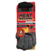 Mens grey marl thermal insulated gloves 2142 UK Camping And Leisure - Dynamic Drive
