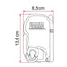Fiamma F45S 375cm Awning Titanium Case Royal Blue Fabric Motorhome Caravan Fiamma  - Dynamic Drive