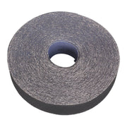 Sealey Emery Roll Blue Twill 25mm x 50m 40Grit ER255040 Sealey - Dynamic Drive