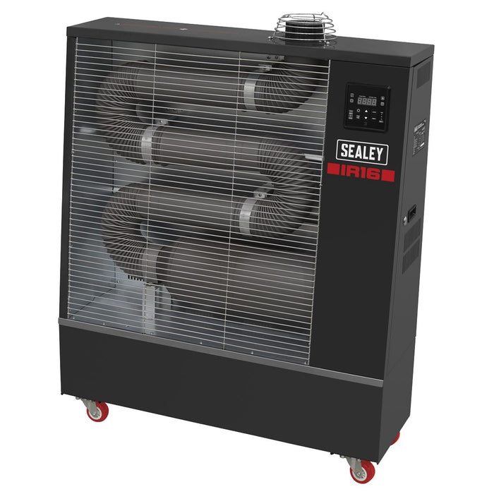 Sealey Industrial Infrared Diesel Heater 16kW IR16 Sealey - Dynamic Drive