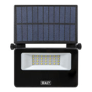 Sealey Extra-Slim Solar Floodlight with Wall Bracket 20W SMD LED LED20S Sealey - Dynamic Drive