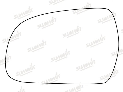 Summit Heated Backing Plate with Standard Glass fits Audi A5 11-16 LHS Summit - Dynamic Drive
