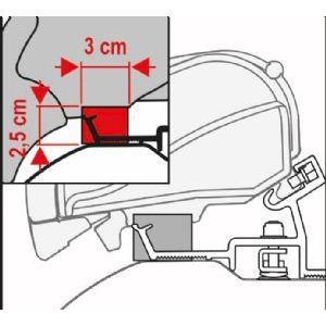 Fiamma F80S/F65L Rain Guard Kit 45M 98655-020 Fiamma - Dynamic Drive