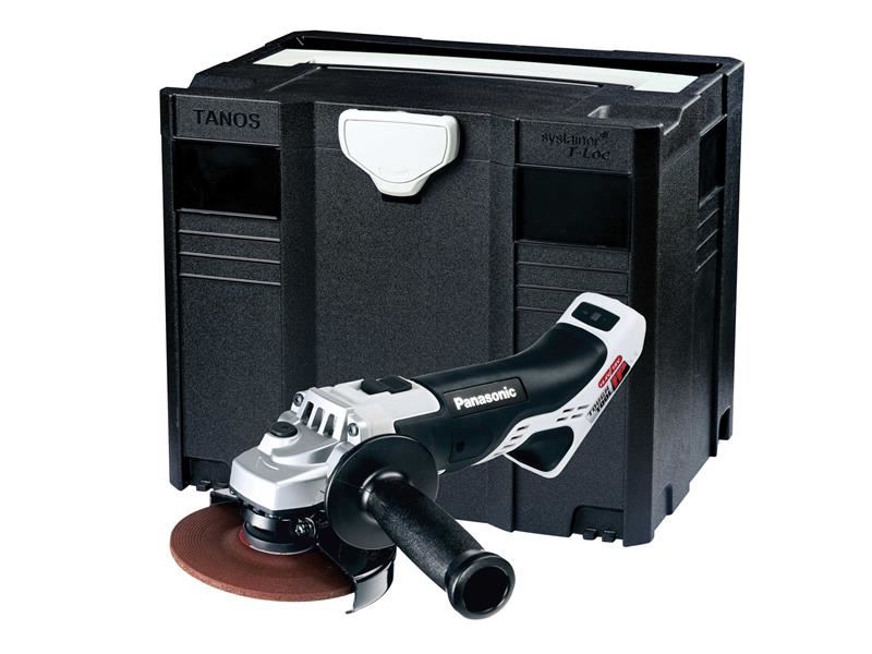 Panasonic EY46A2XT 125mm Grinder & Systainer Case 18V Bare Unit Panasonic - Dynamic Drive