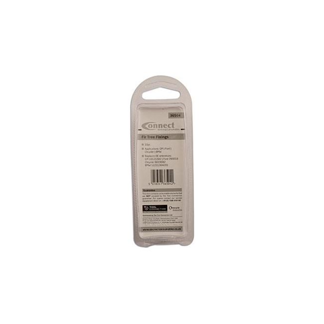 Connect Fir Tree Fixing - for Chrysler, ford, GM, for Land Rover 10pc 36504 Tool Connection - Dynamic Drive