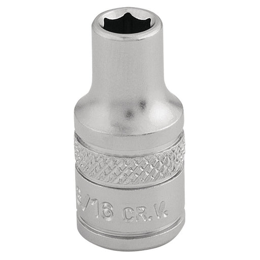 Draper Imperial Socket, 1/4" Sq. Dr., 3/16" 16517 Draper - Dynamic Drive