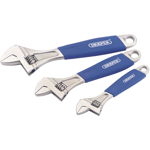 Draper Crescent-Type Adjustable Wrench Set (3 Piece) 88598 Draper - Dynamic Drive