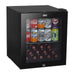Baridi 50L Table Top Beer & Drinks Mini Fridge 3-10C Light Black & Glass Baridi  - Dynamic Drive