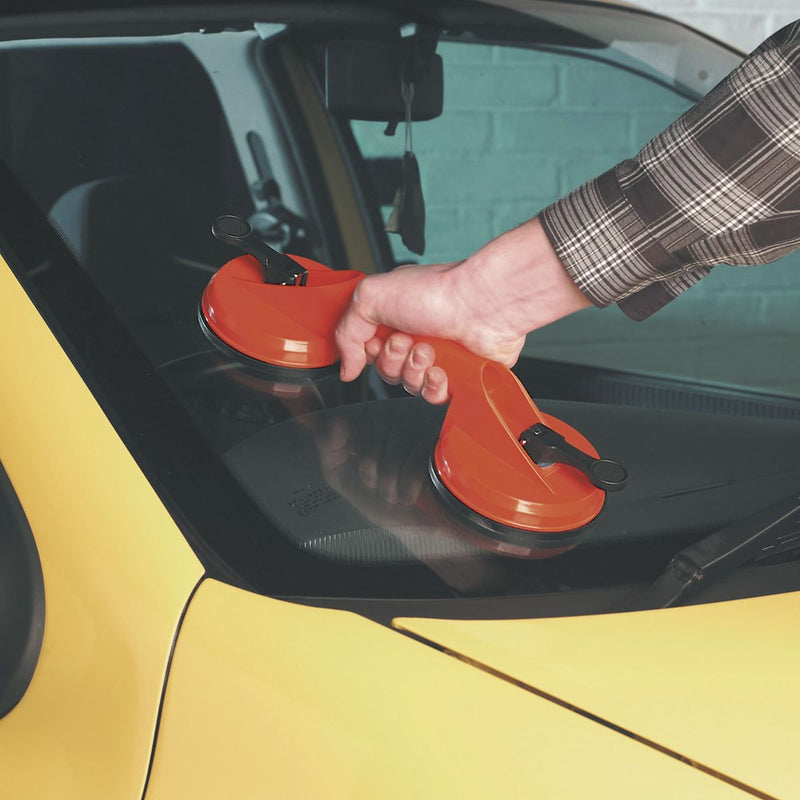 Sealey Suction Gripper Twin Head 120mm AK9892 Sealey - Dynamic Drive