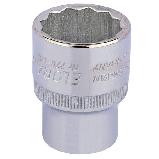 Draper Elora Bi-Hexagon Socket, 1/2" Sq. Dr., 7/8" 24442 Draper - Dynamic Drive