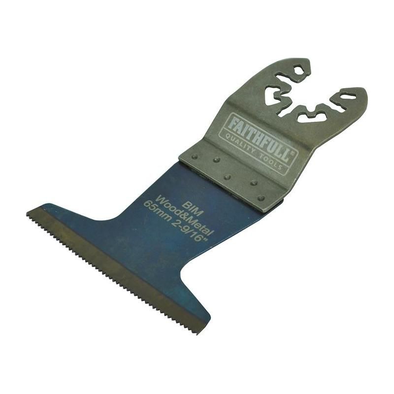 Faithfull Premium Arc Cut Wood & Metal Bi-Metal Blade 65mm Faithfull - Dynamic Drive