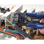 Draper Dual Action Automatic Wire Stripper/Crimper, 210mm 35385 Draper - Dynamic Drive