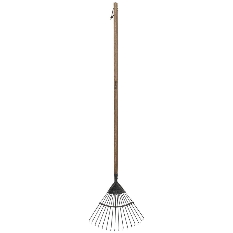 Draper Carbon Steel Lawn Rake with Ash Handle 14311 Draper - Dynamic Drive