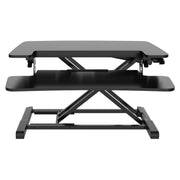 Dellonda 71cm Adjustable-Height Standing Desk Riser 15kg Capacity DH14 Dellonda - Dynamic Drive