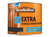Sadolin Extra Durable Woodstain Ebony 500ml Sadolin - Dynamic Drive