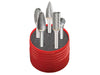 Dormer Solid Carbide Rotary Burr Cylindrical Set 5 Piece Dormer - Dynamic Drive