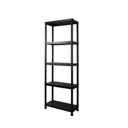 Streetwize 5-Tier Heavy Duty Plastic Shelving 20kg Per Shelf Streetwize - Dynamic Drive