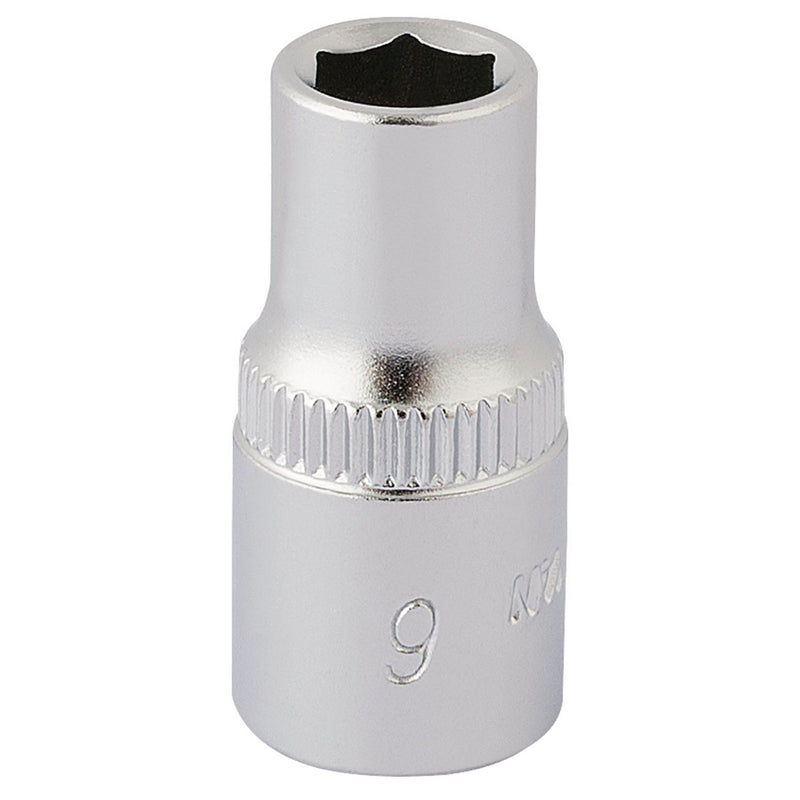 Draper Elora Hexagon Socket, 1/4" Sq. Dr., 6mm 11095 Draper - Dynamic Drive