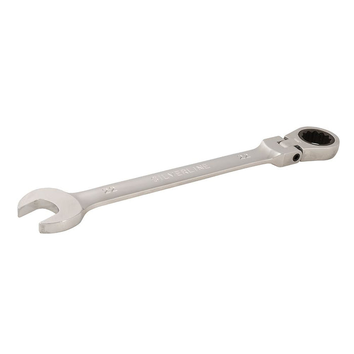 Silverline Flexible Head Ratchet Spanner 22mm Silverline - Dynamic Drive