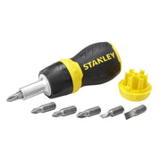 Stanley® Hand Tools Multibit Ratchet Stubby & Bits STANLEY® Hand Tools - Dynamic Drive